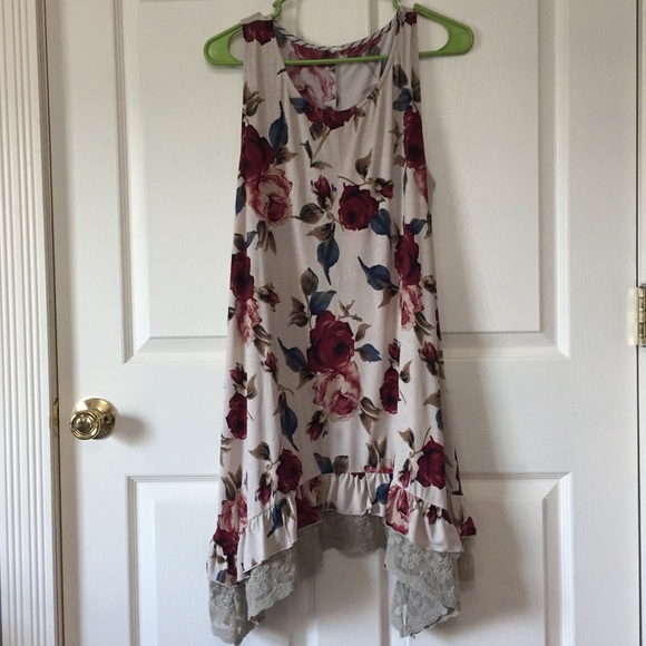 Tops - Floral Boutique Tank Top